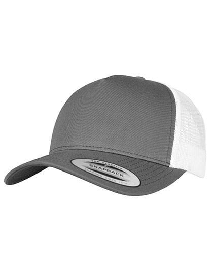 5-Panel Retro Trucker 2-Tone Cap Charcoal / White