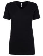 Ladies` Ideal V Neck-T Black