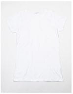 Women`s Long Length T White