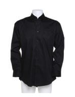 Men`s Classic FitCorporate Oxford Shirt Long Sleeve Black