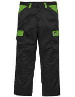 Everyday Workwear Trousers Black / Lime