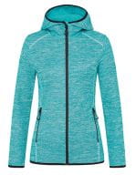 Recycled Fleece Jacket Hero Women Turquoise (Heather)