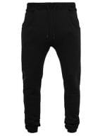 Heavy Deep Crotch Sweatpants Black