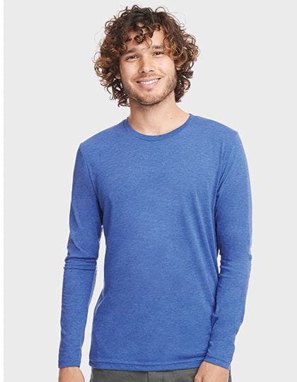 Men`s Long Sleeve Tri-Blend T-Shirt
