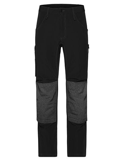 Workwear Pants 4-Way Stretch Slim Line Black