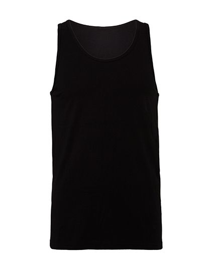 Unisex Jersey Tank Top Black