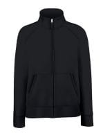 Ladies Premium Sweat Jacket Black