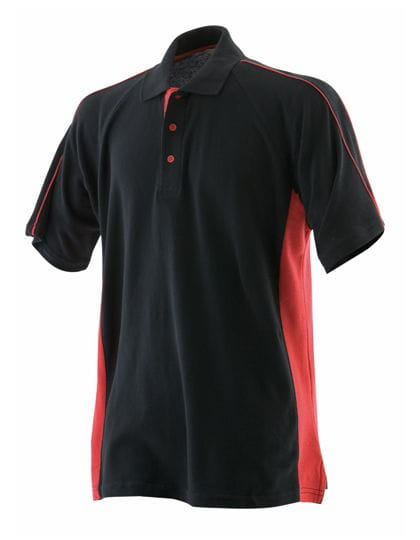 Men`s Sports Polo Black / Red