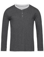 Luke Henley Long Sleeve Charcoal Heather