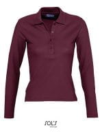 Ladies` Longsleeve Polo Podium