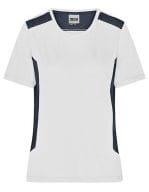 Ladies Workwear T-Shirt -STRONG- White / Carbon