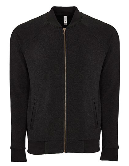 Unisex PCH Bomber Jacket Heather Black (CVC)