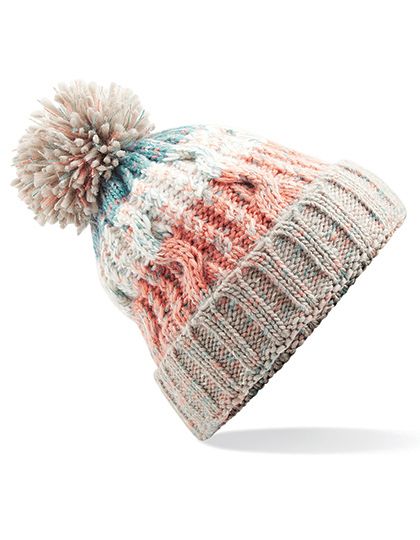 Corkscrew Pom Pom Beanie Milkshake Mix