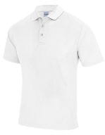 SuperCool Performance Polo Arctic White