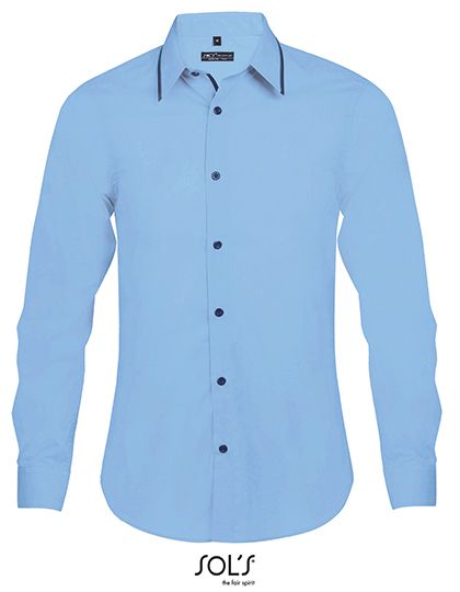 Long Sleeves Fitted Shirt Baxter Men