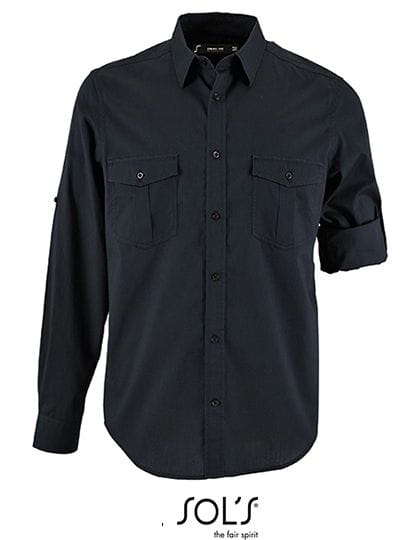 Men`s Shirt Burma Dark Blue