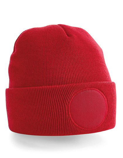 Circular Patch Beanie