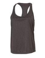 Women`s Performance Racerback Tank Dark Grey Heather