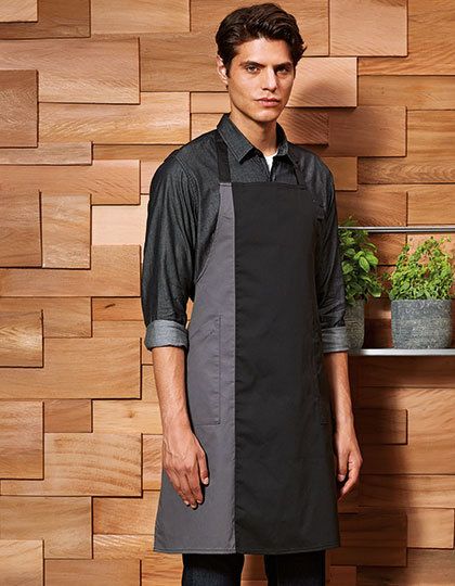 Colours Collection Contrast Bib Apron