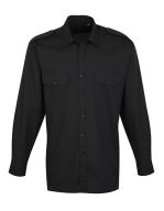 Pilot Shirt Longsleeve Black