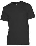 Unisex Organic Fine Jersey Short Sleeve T-Shirt Black