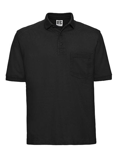 Heavy Duty Workwear Polo Black