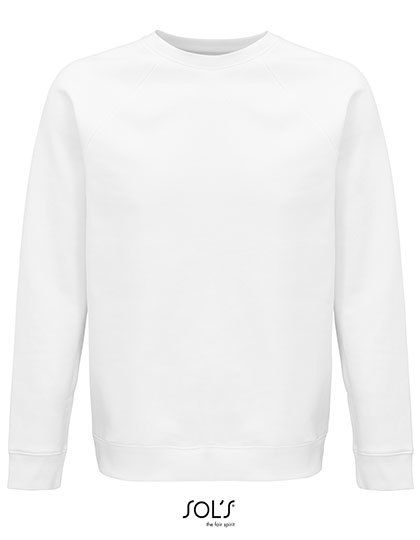 Space Unisex Sweatshirt White