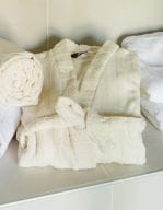 Sauna Bathrobe Beige