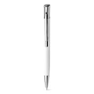 OLAF SOFT. Kugelschreiber aus Aluminium Weiß