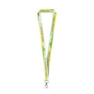 WINDSOR. Lanyard aus rPET Weiß