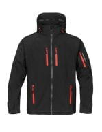Expedition Softshell Black / Flame Red