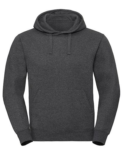 Men`s Authentic Melange Hooded Sweat Carbon Melange