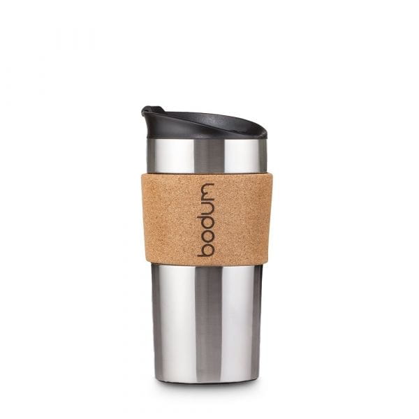 TRAVEL MUG CORK. Reisebecher 350ml Natur