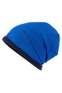 Fleece Beanie Bright Blue / Carbon