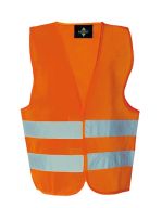 Safety Vest for children EN1150 Signal Orange