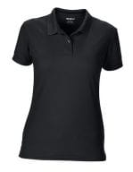 Performance® Ladies` Double Piqué Polo Black