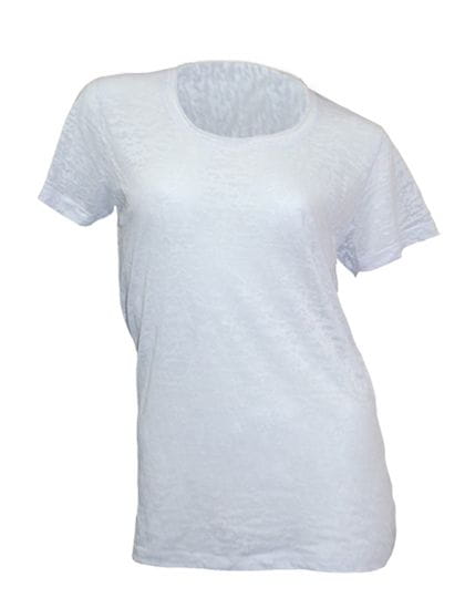 Subli Burn Out T-Shirt White