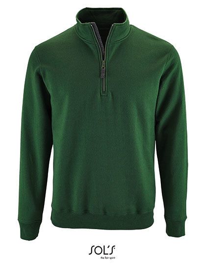 Men`s Zip High Collar Sweatshirt Stan