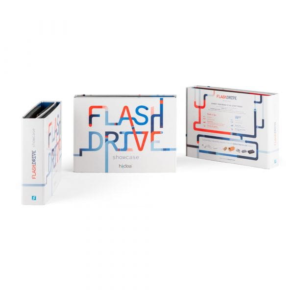 FLASH DRIVE SHOWCASE. Muster-Set bedruckte USB-Sticks Gemischt