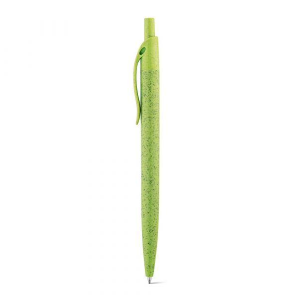 CAMILA. Kugelschreiber aus Weizenstrohfaser und ABS Hellgrün