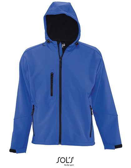 Hooded Softshell Jacket Replay