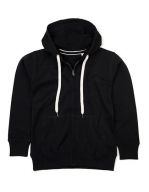 Women`s Superstar Zip Through Hoodie Black