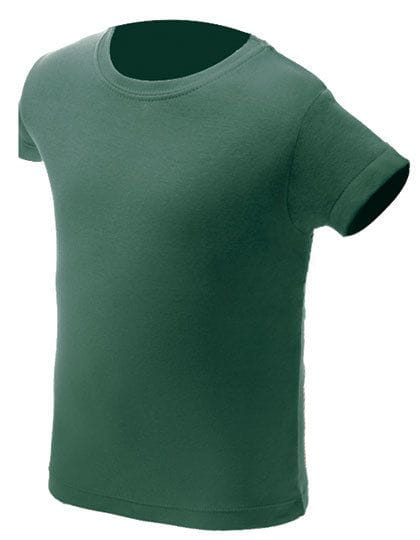 Kids` T-Shirt Bottle Green