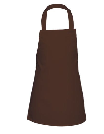 Barbecue Apron for Children Brown