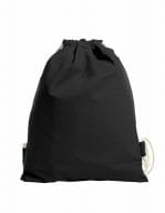 Drawstring Bag Earth Black