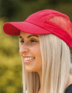 Sport Cap with Side Mesh