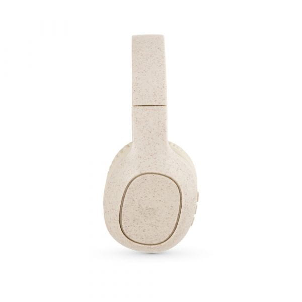 FEYNMAN. Bluetooth Kopfhörer aus Weizenstrohfaser Natur
