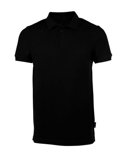 Men´s Heavy Stretch Polo Black