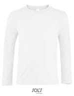 Imperial Long Sleeve Kids T-Shirt White