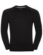 Men`s HD Raglan Sweat Black